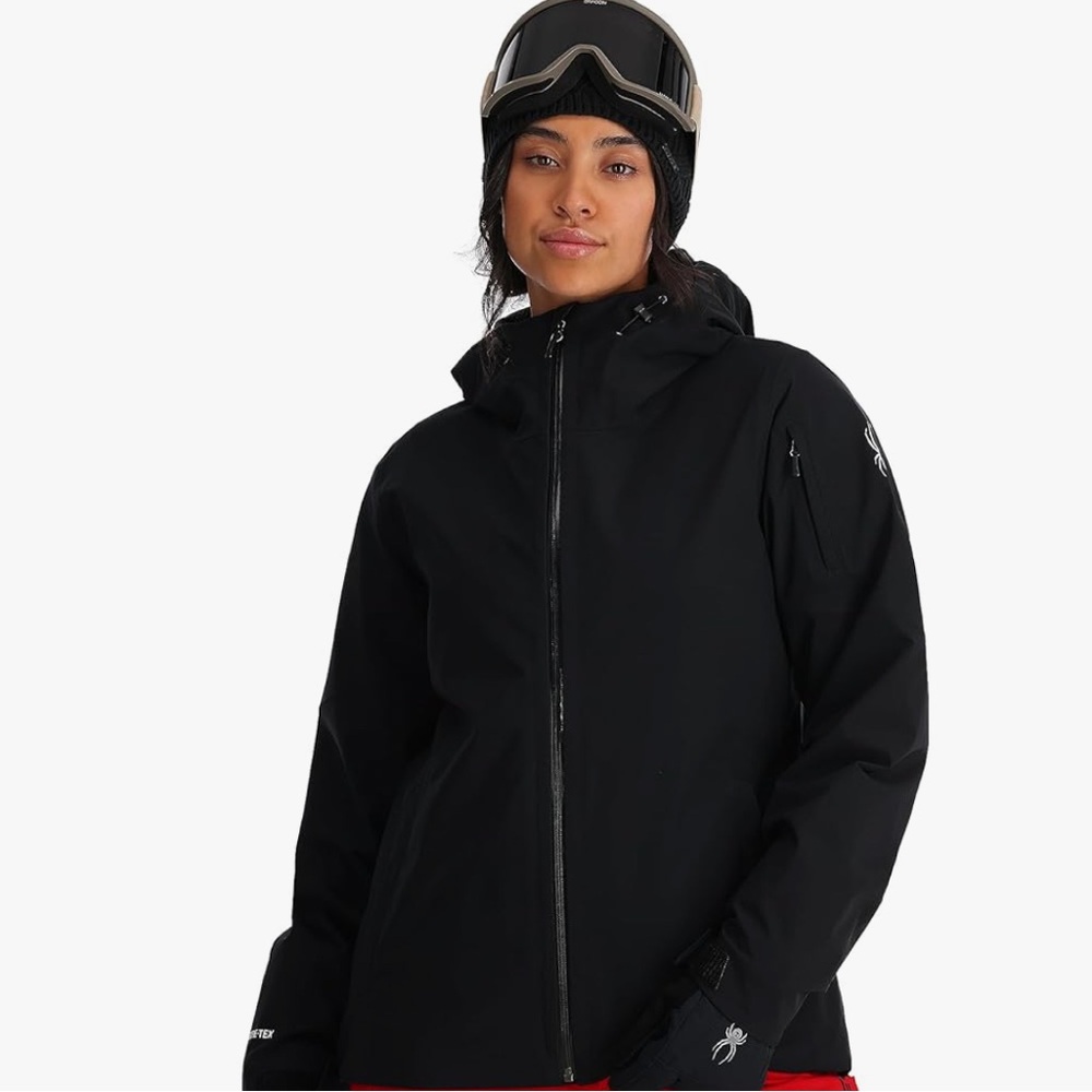 Women's Spyder Ski Jacket in Black Size XS/EU 4